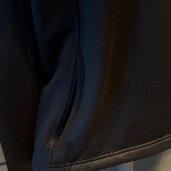 Dickies Women's {Medium} Black Smooth Fleece Quarter-Zip NWT - Picture 11 of 12